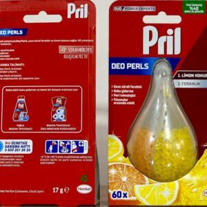 بوگیر ماشین ظرفشویی لیمویی ۶۰بار مصرف پریل